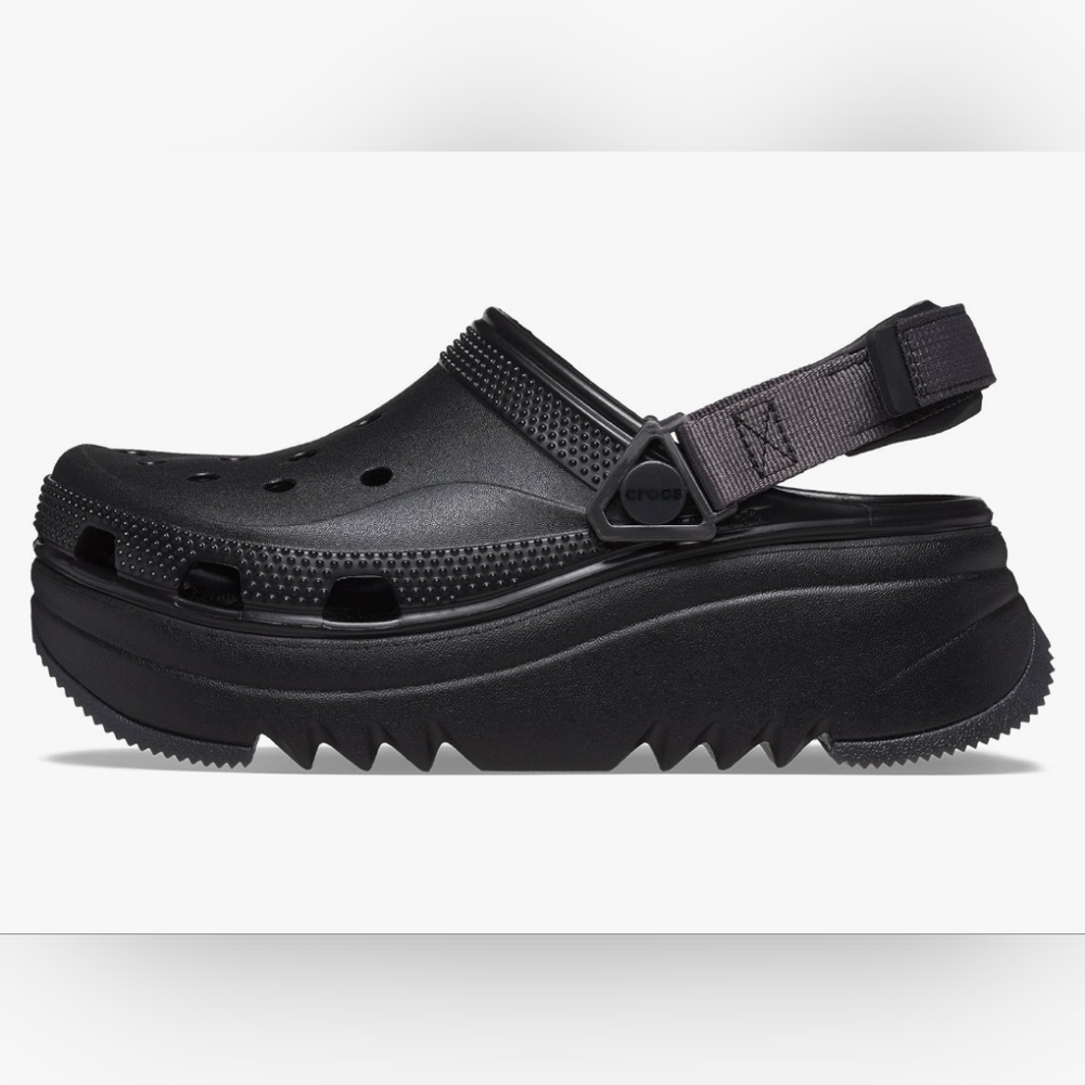 Crocs, Black Hiker Xscape Clogs